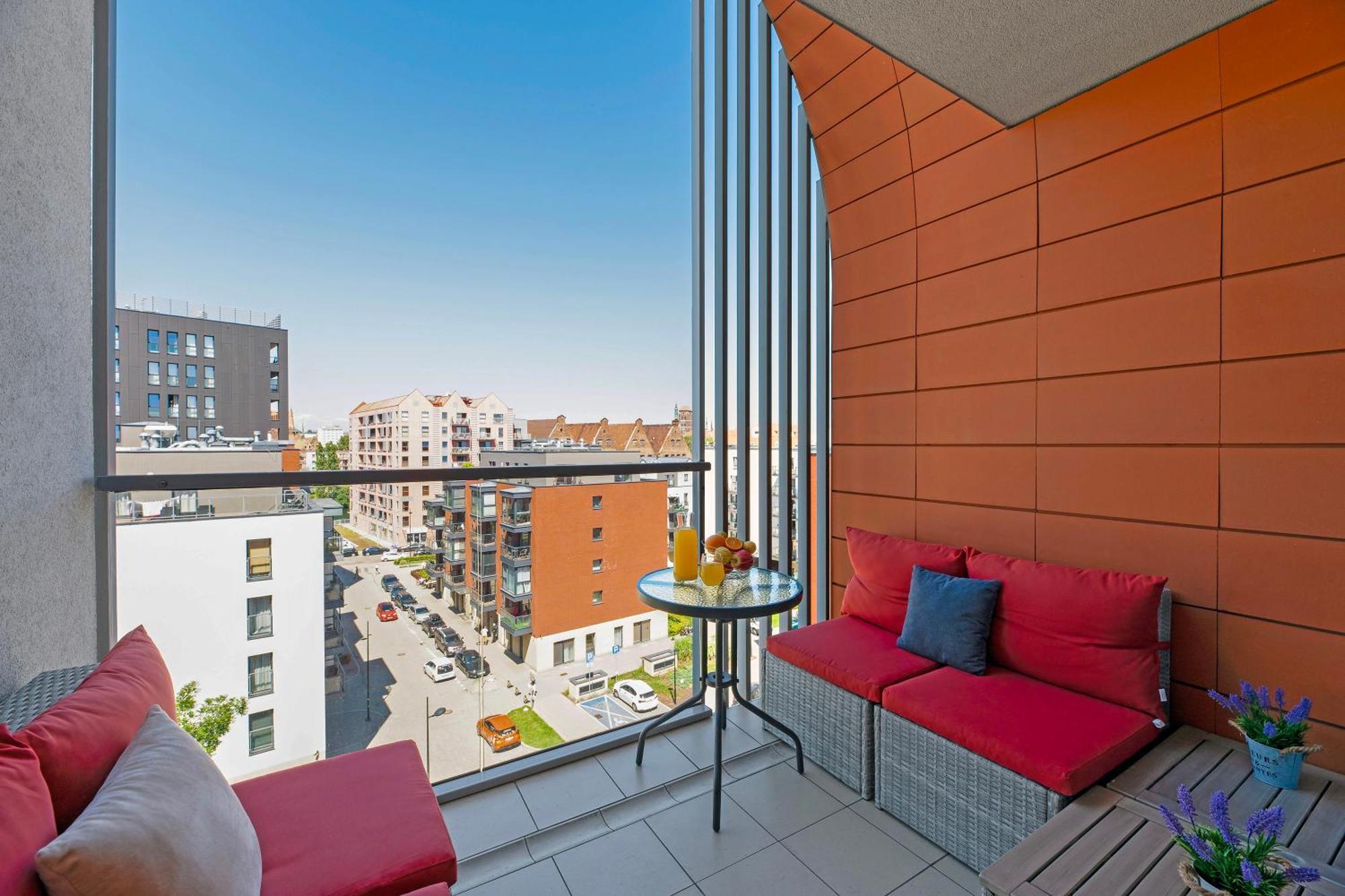 Aura - Riverside & Parking By Downtown Apartments Gdansk Room photo