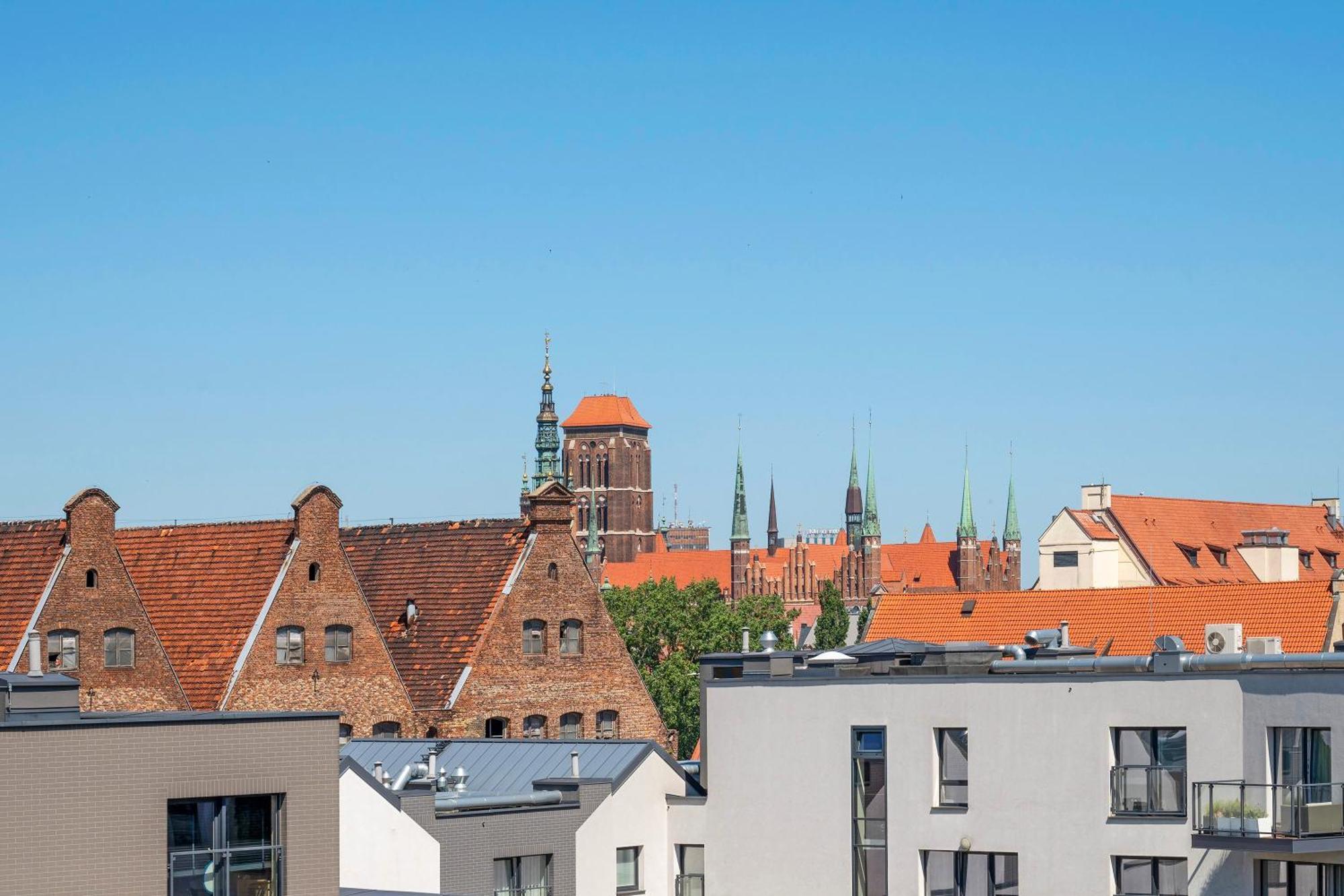 Aura - Riverside & Parking By Downtown Apartments Gdansk Room photo