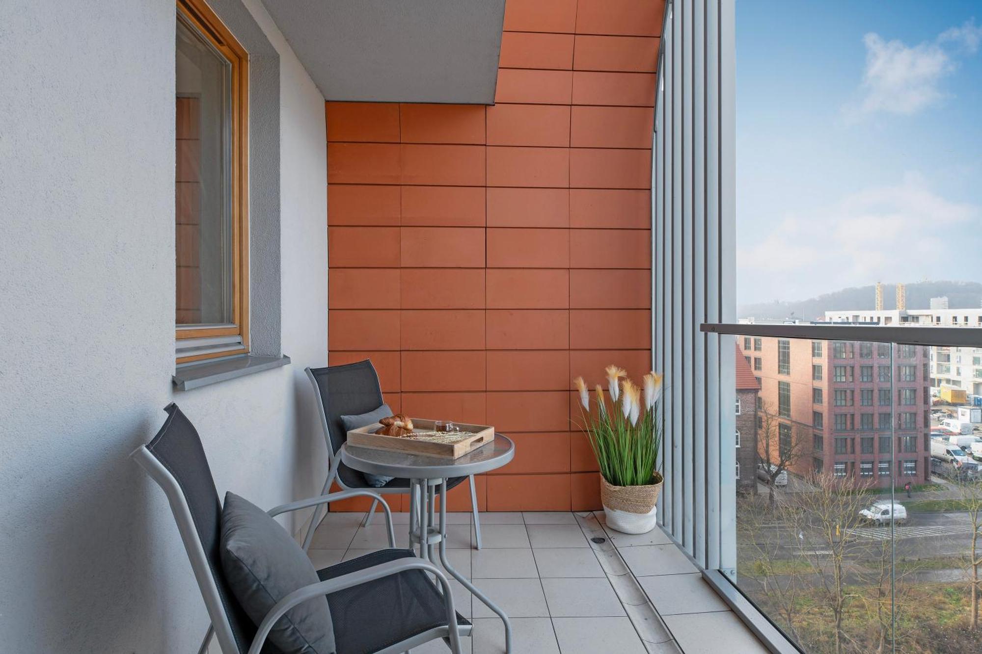 Aura - Riverside & Parking By Downtown Apartments Gdansk Room photo